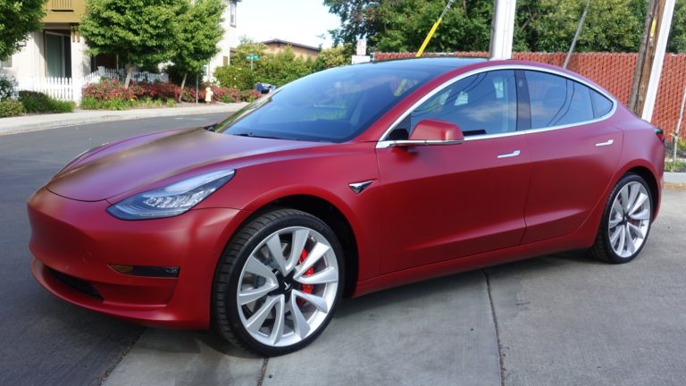 2019 TESLA MODEL 3 – RED – FULL XPEL STEALTH WRAP AND CQUARTZ FINEST ...