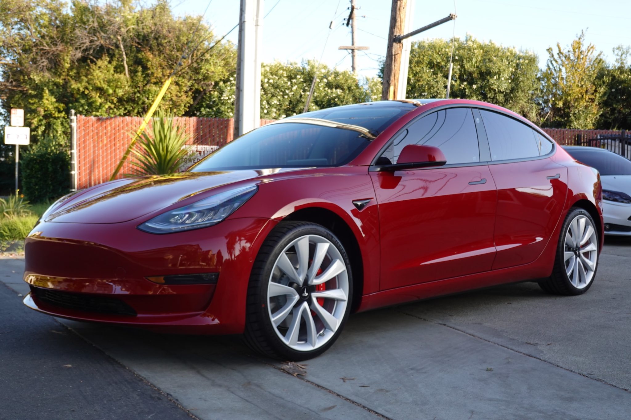 Tesla Model 3 Chrome Delete Bay Area 1 Installer Custom Service OCDetailing