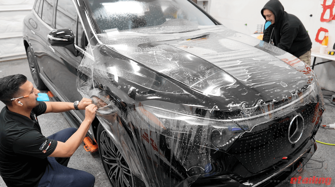 MercedesBenz Paint Protection Film OCDetailing
