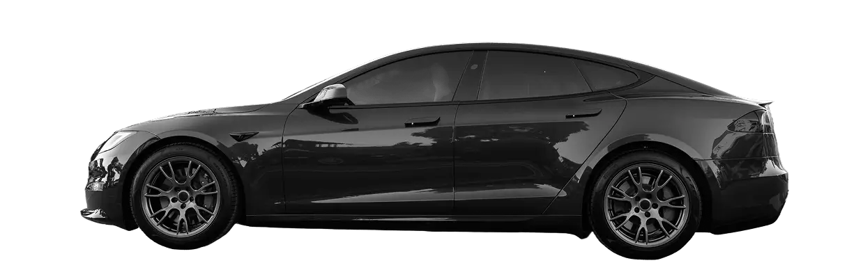 Your tesla model s, your tint, your choice before img